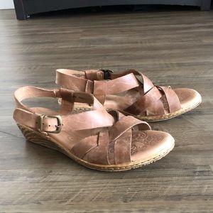 3/$30. born sandals size 8